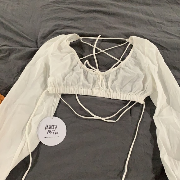 white violetta top - Picture 4 of 7